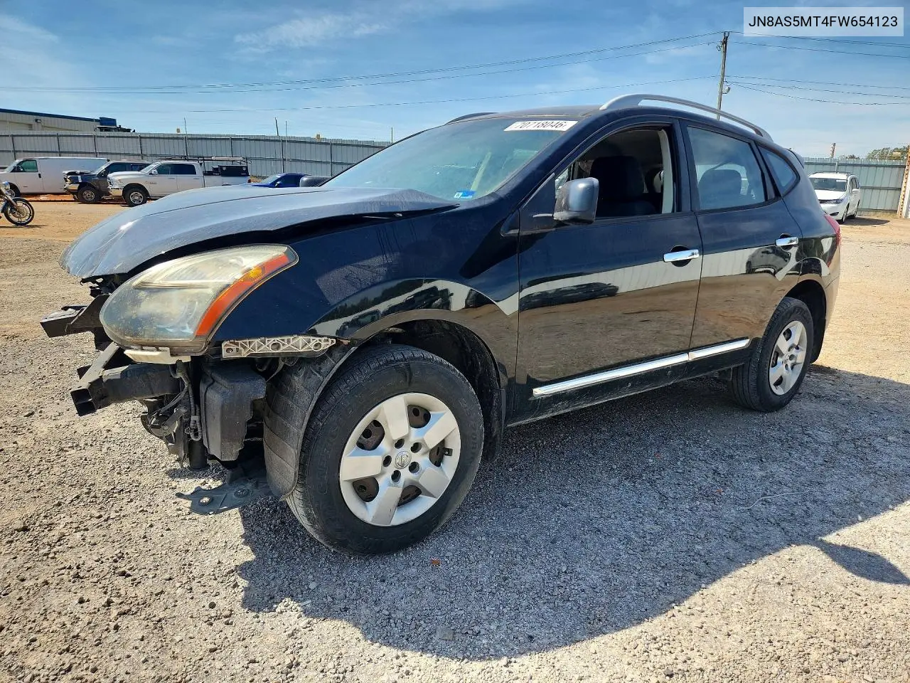 NISSAN ROGUE 2015, VIN JN8AS5MT4FW654123