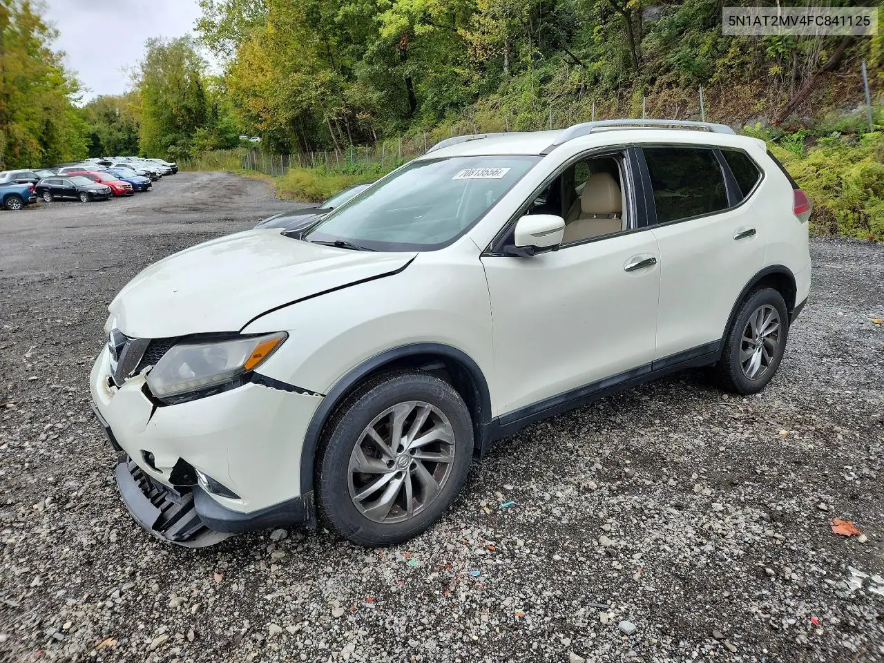 NISSAN ROGUE 2015, VIN 5N1AT2MV4FC841125