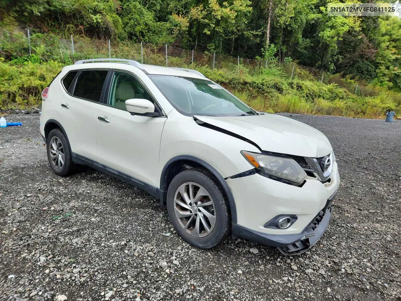 2015 NISSAN ROGUE VIN 5N1AT2MV4FC841125 — фото 4