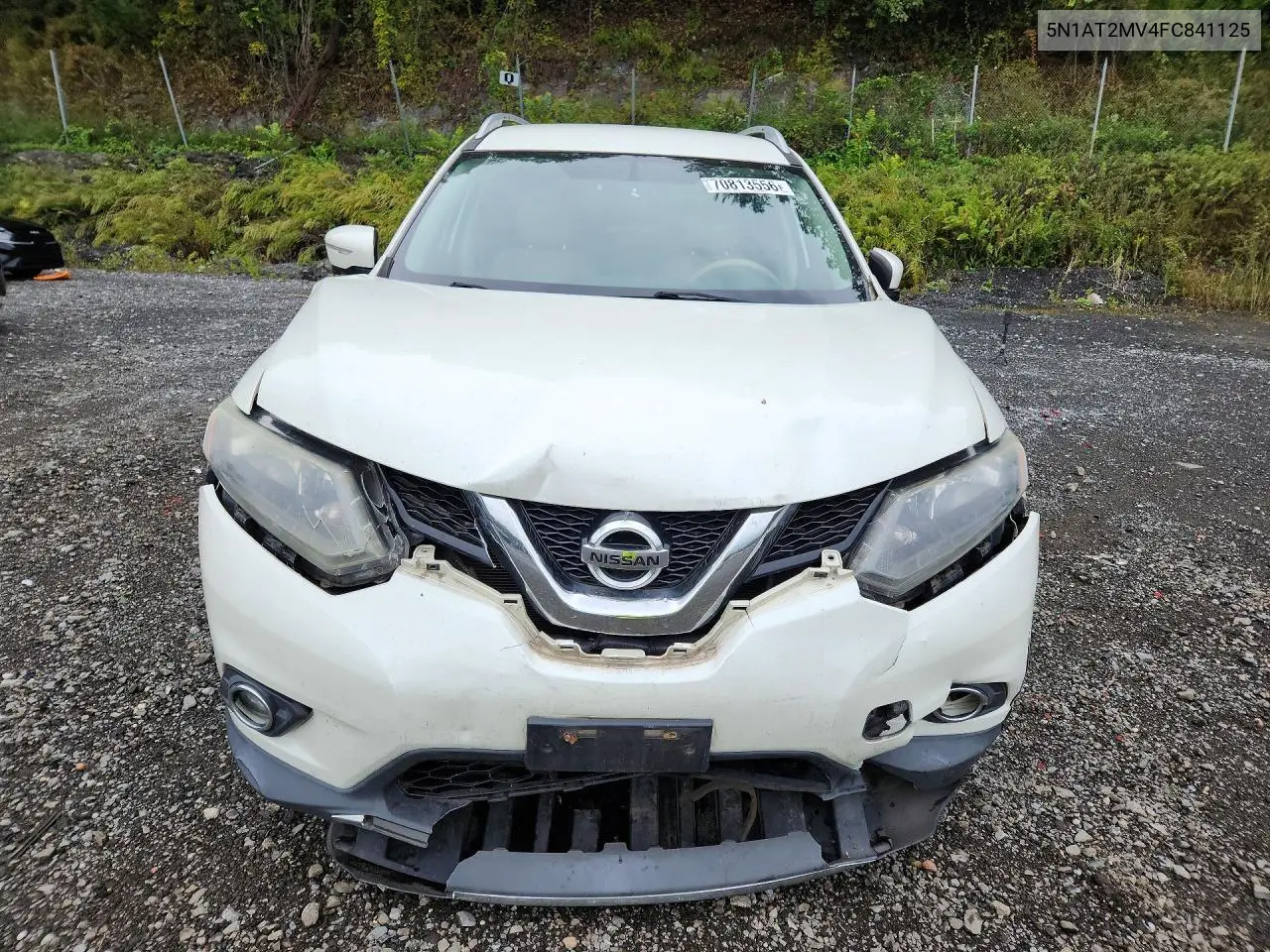 2015 NISSAN ROGUE VIN 5N1AT2MV4FC841125 — фото 5
