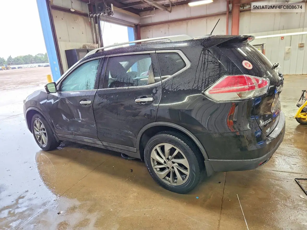 2015 NISSAN ROGUE VIN 5N1AT2MV4FC808674 — фото 2