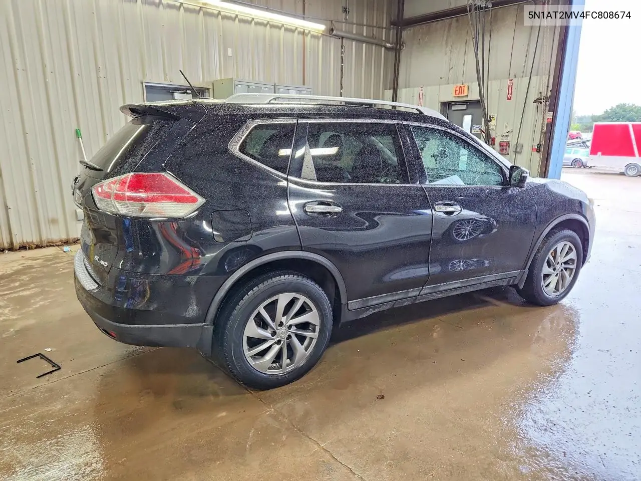 2015 NISSAN ROGUE VIN 5N1AT2MV4FC808674 — фото 3
