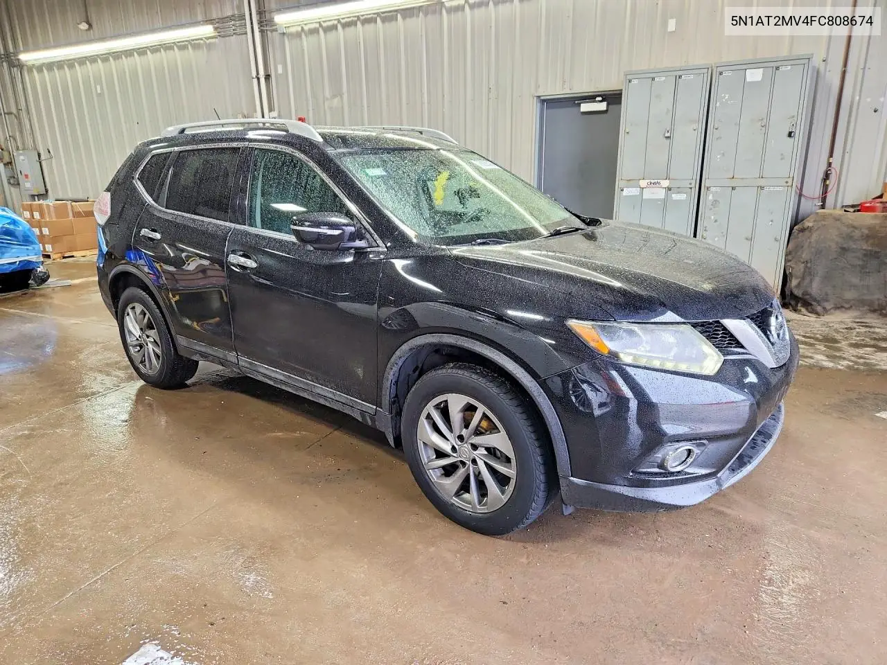 2015 NISSAN ROGUE VIN 5N1AT2MV4FC808674 — фото 4