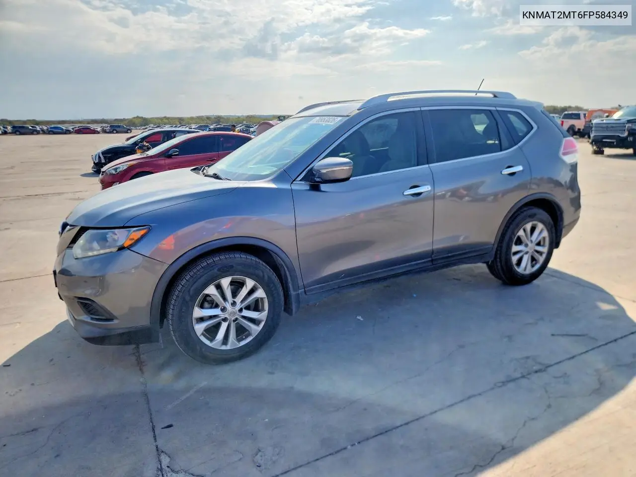 NISSAN ROGUE 2015, VIN KNMAT2MT6FP584349