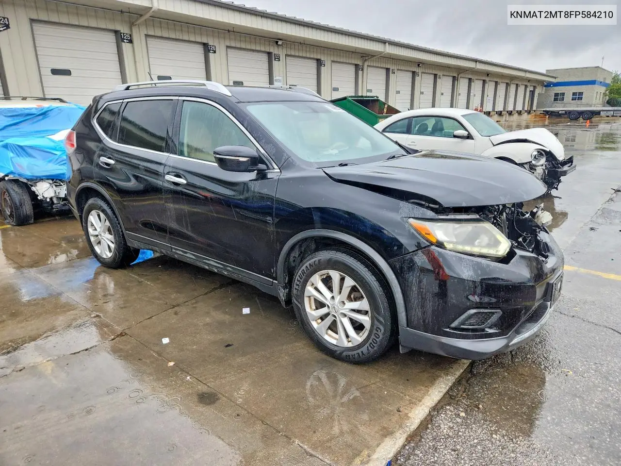 2015 NISSAN ROGUE VIN KNMAT2MT8FP584210 — фото 4