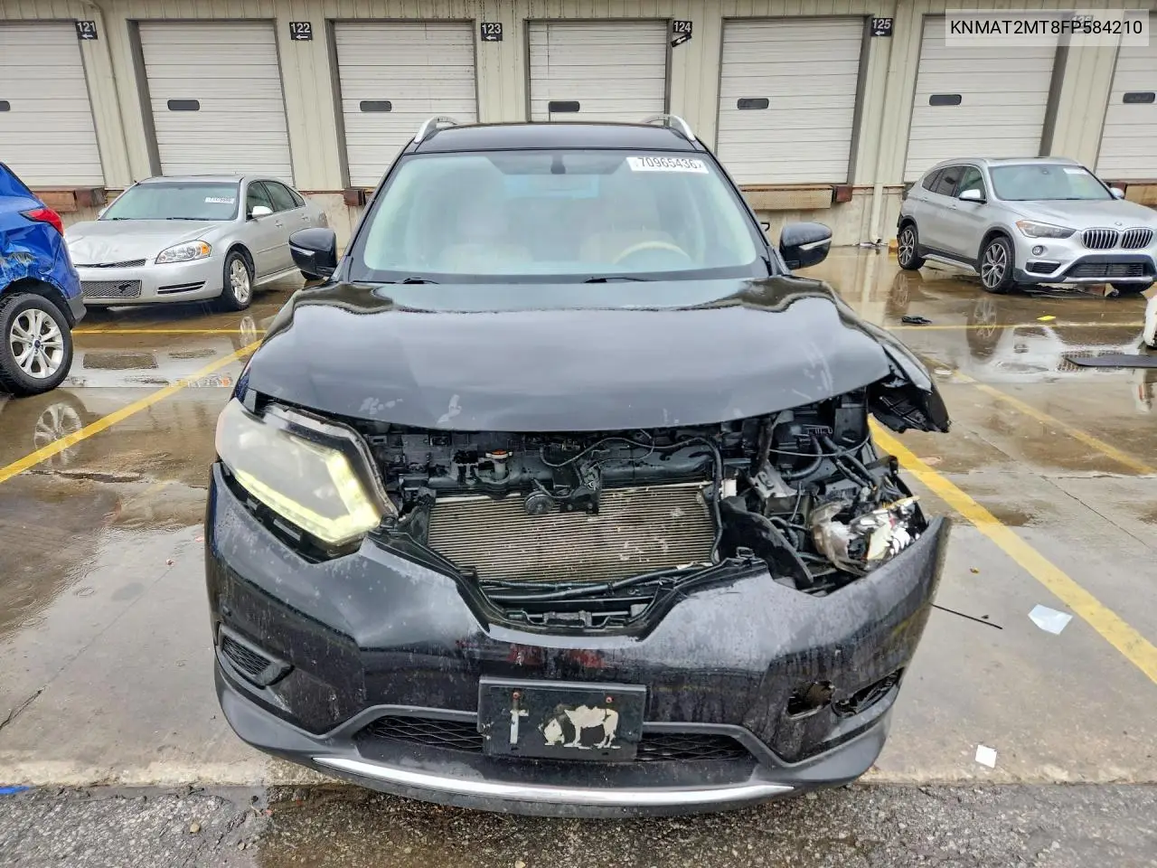2015 NISSAN ROGUE VIN KNMAT2MT8FP584210 — фото 5