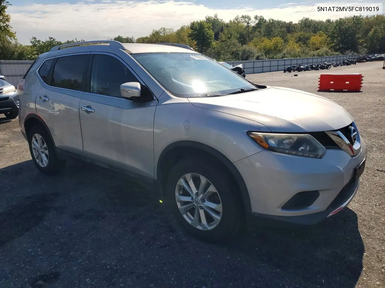 2015 NISSAN ROGUE VIN 5N1AT2MV5FC819019 — фото 4
