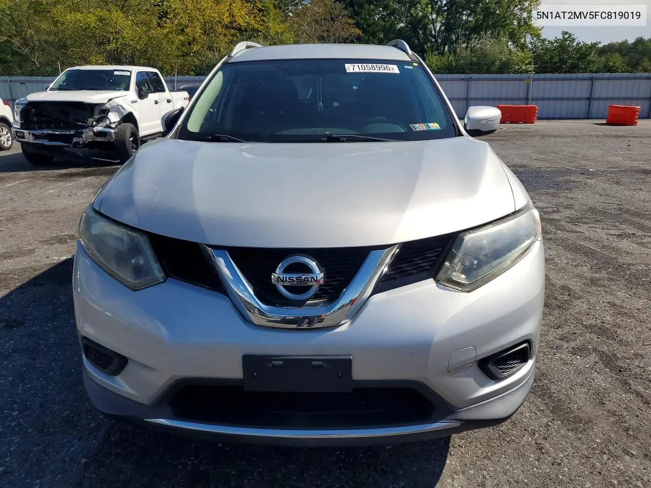 2015 NISSAN ROGUE VIN 5N1AT2MV5FC819019 — фото 5