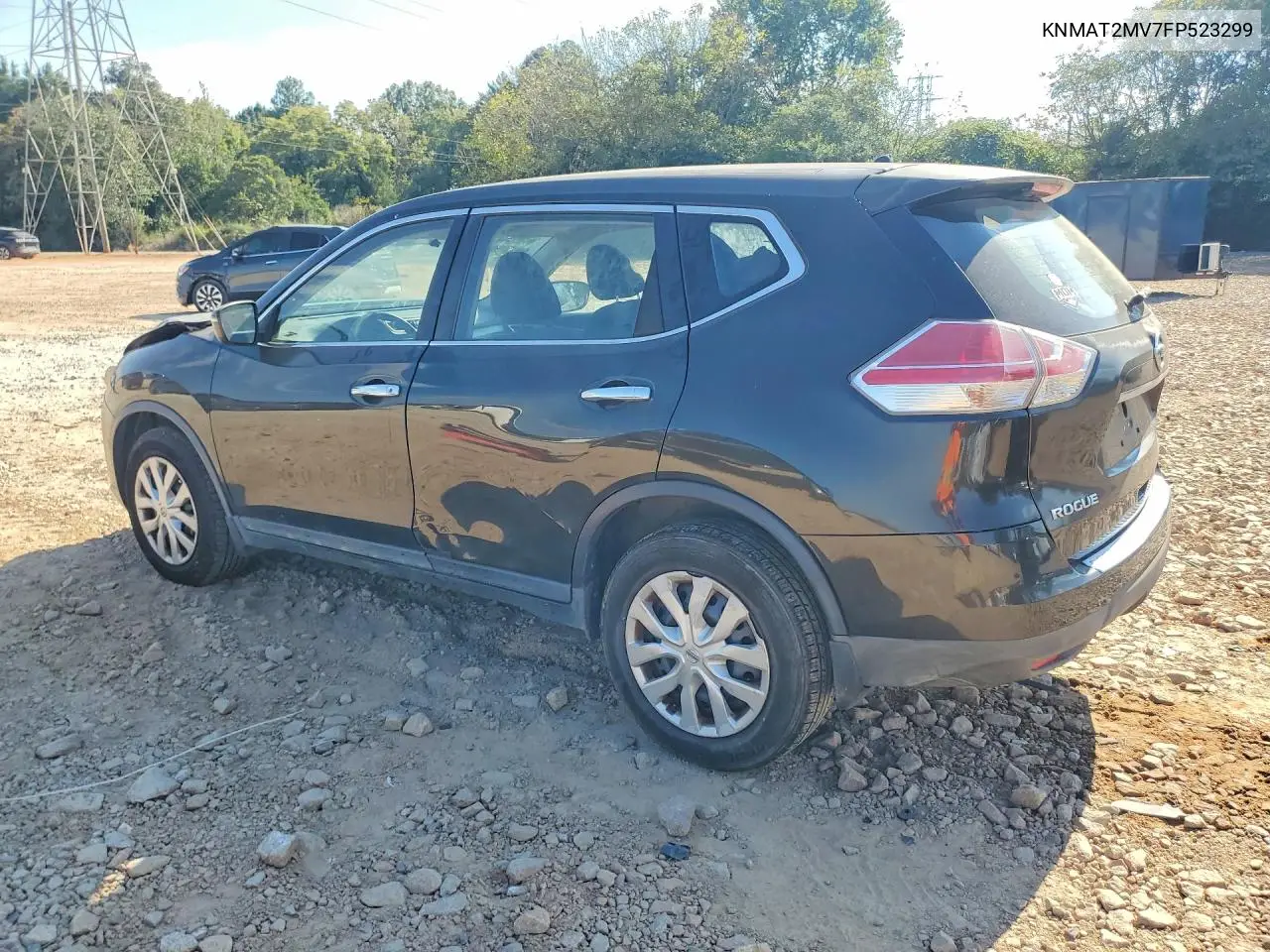 2015 NISSAN ROGUE VIN KNMAT2MV7FP523299 — фото 2