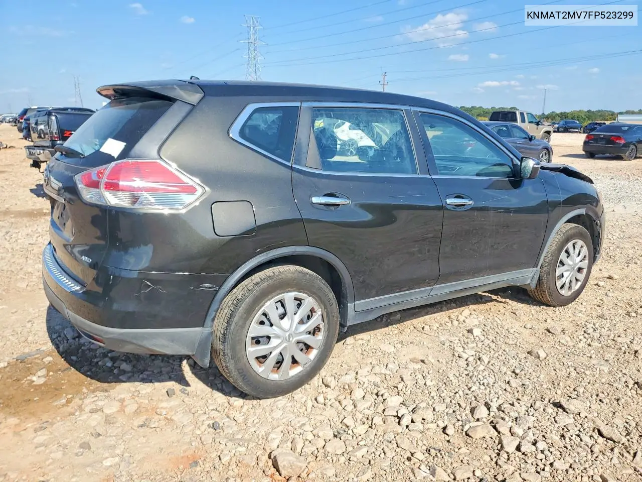 2015 NISSAN ROGUE VIN KNMAT2MV7FP523299 — фото 3