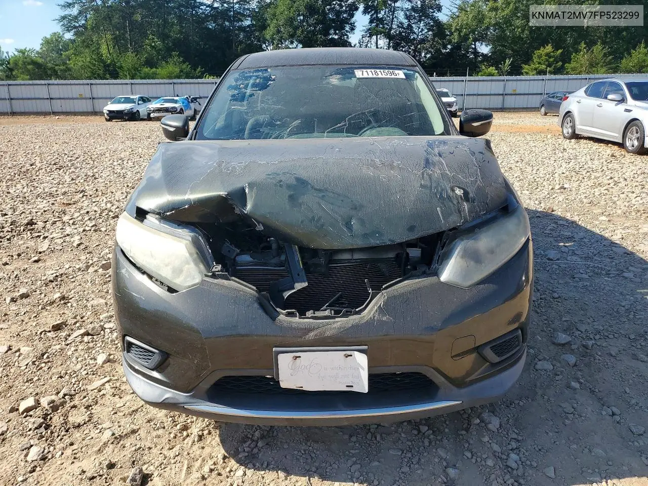 2015 NISSAN ROGUE VIN KNMAT2MV7FP523299 — фото 5