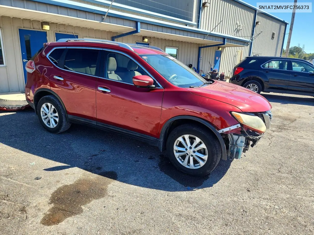 2015 NISSAN ROGUE VIN 5N1AT2MV3FC756373 — фото 4