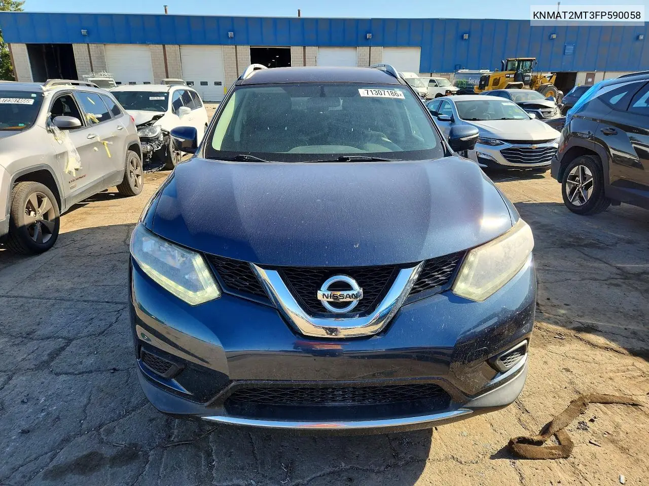 2015 NISSAN ROGUE VIN KNMAT2MT3FP590058 — фото 5