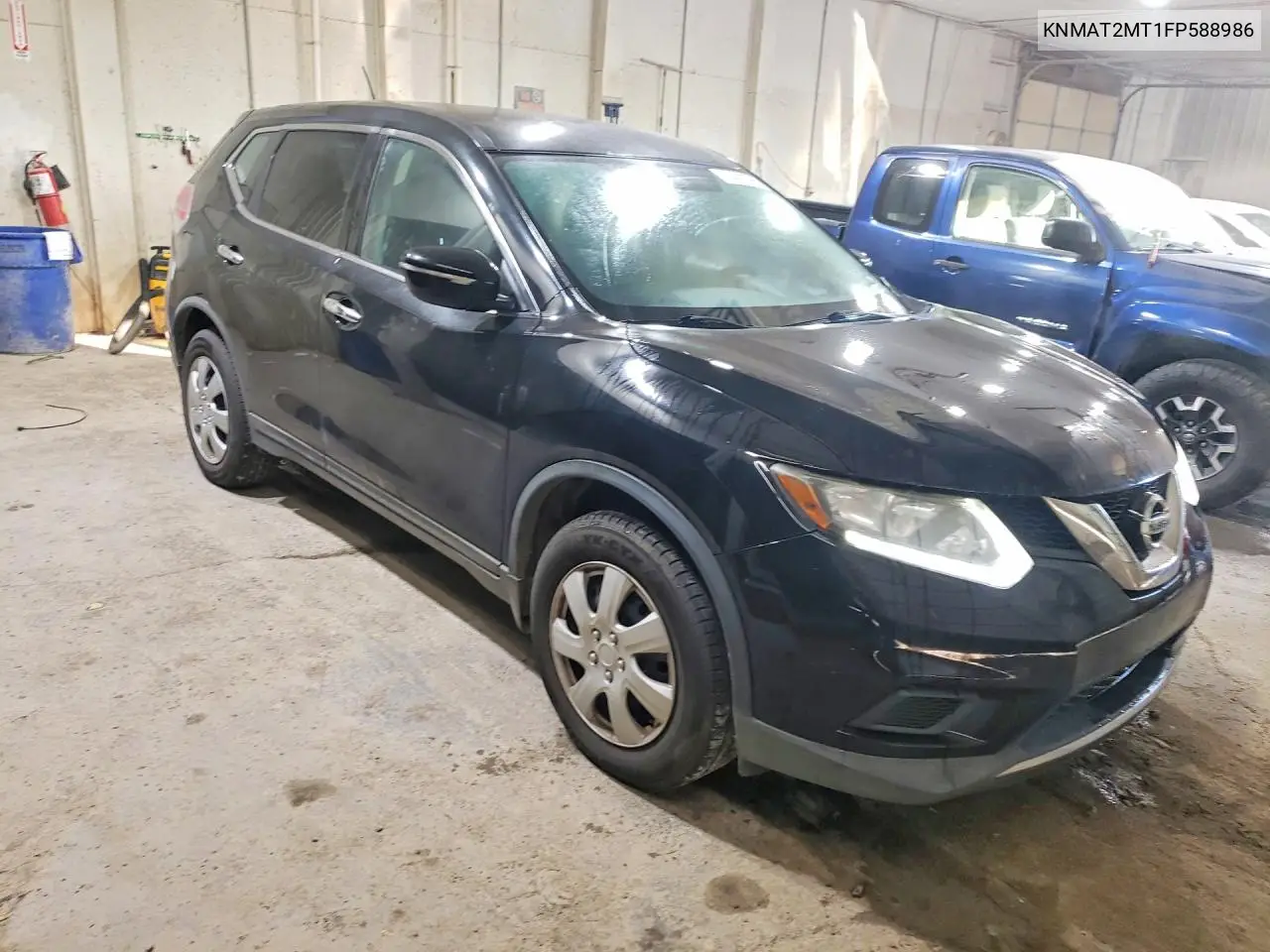 2015 NISSAN ROGUE VIN KNMAT2MT1FP588986 — фото 4