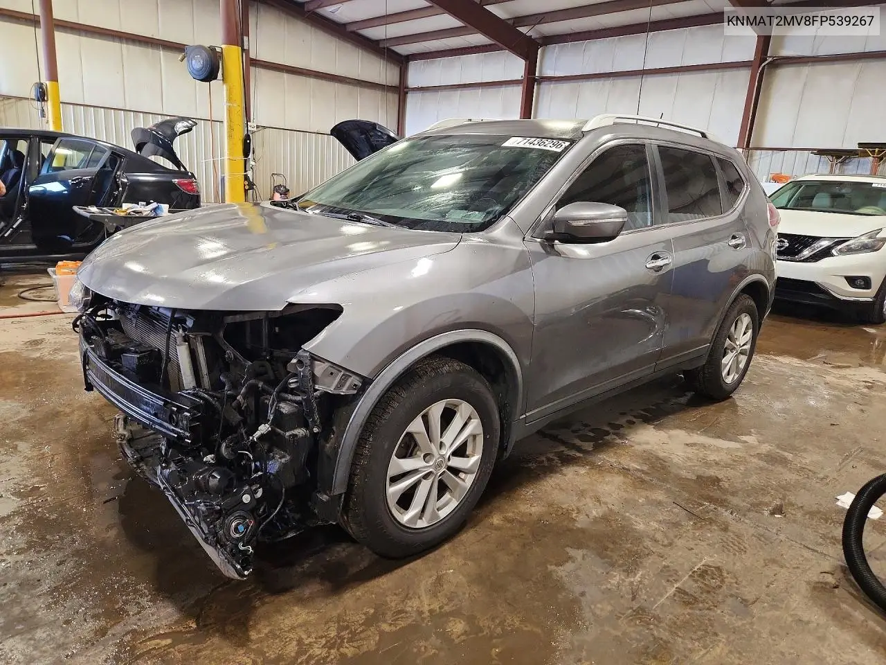 NISSAN ROGUE 2015, VIN KNMAT2MV8FP539267