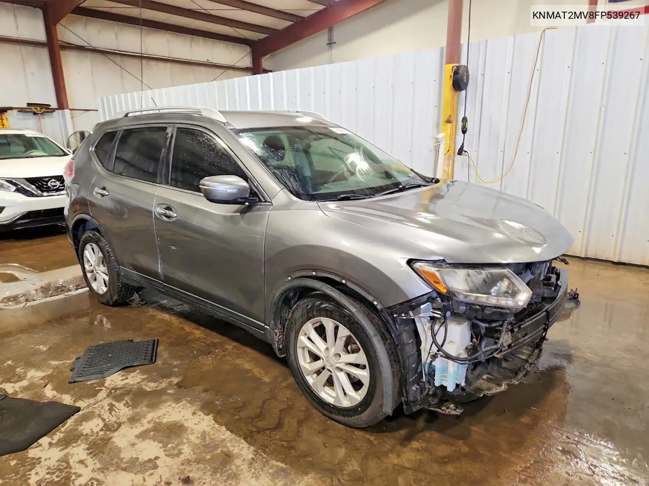 2015 NISSAN ROGUE VIN KNMAT2MV8FP539267 — фото 4
