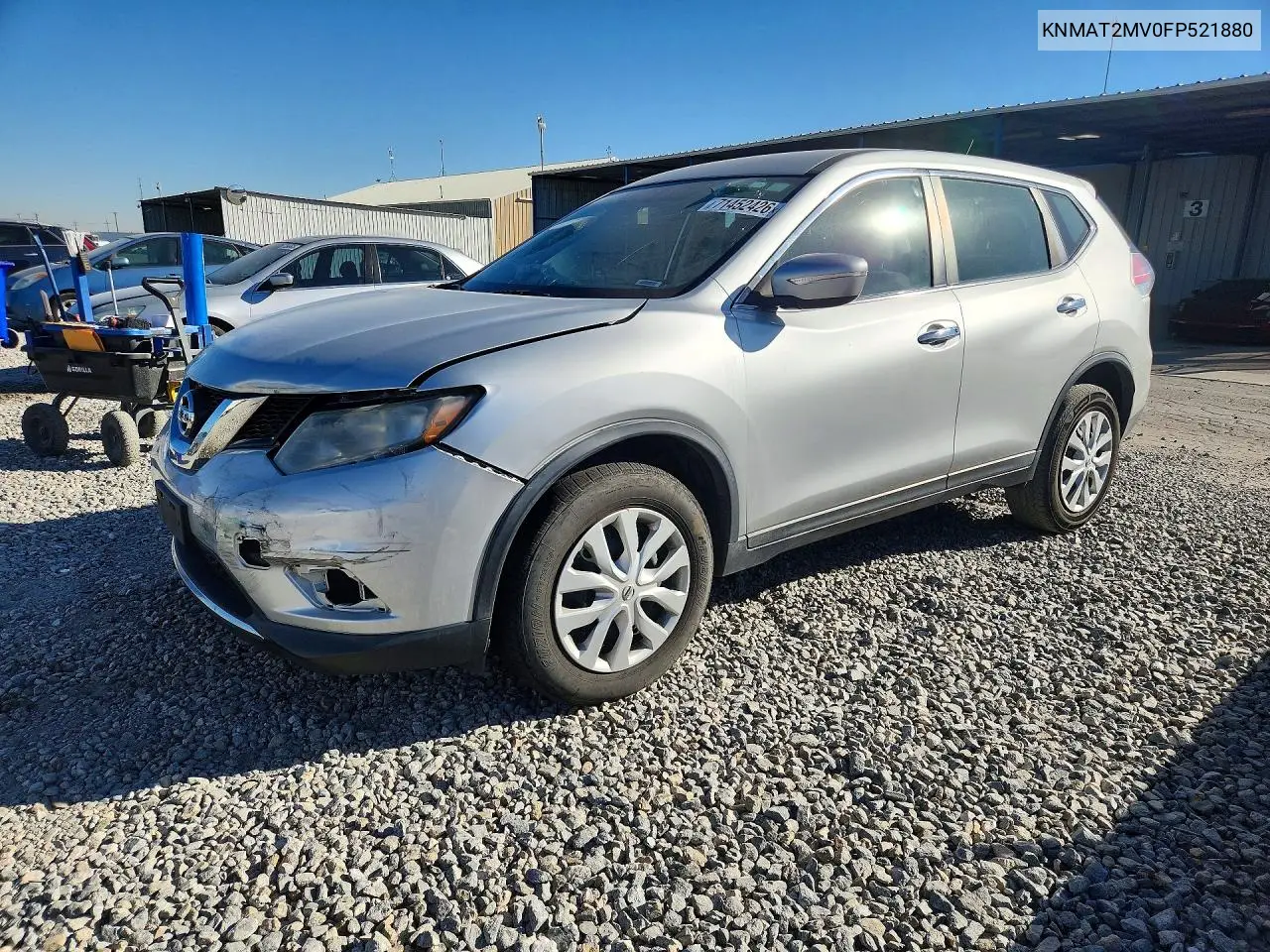 NISSAN ROGUE 2015, VIN KNMAT2MV0FP521880