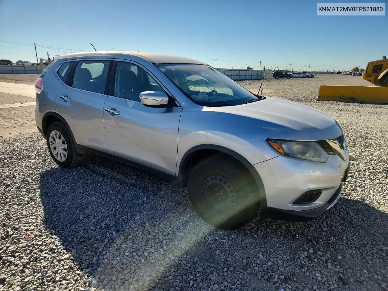 2015 NISSAN ROGUE VIN KNMAT2MV0FP521880 — фото 4
