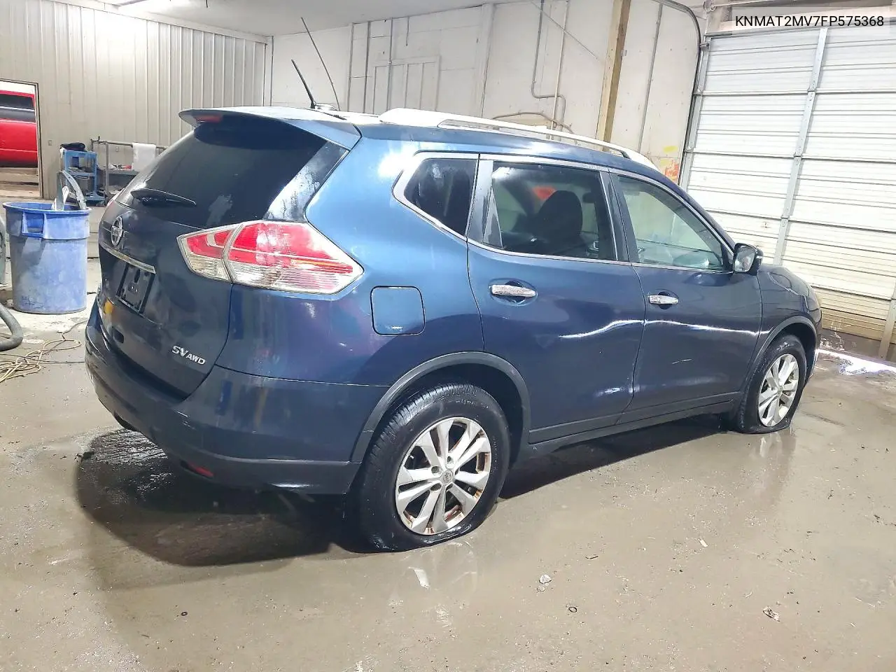 2015 NISSAN ROGUE VIN KNMAT2MV7FP575368 — фото 3