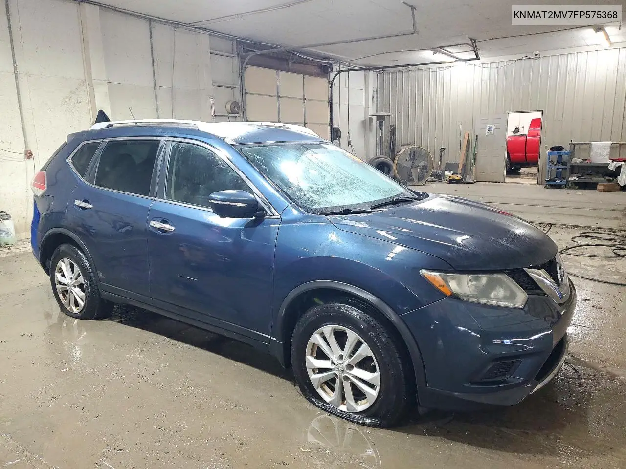 2015 NISSAN ROGUE VIN KNMAT2MV7FP575368 — фото 4