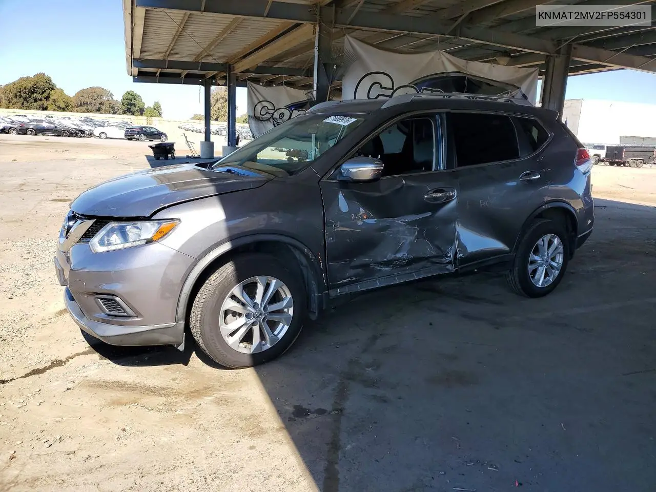 NISSAN ROGUE 2015, VIN KNMAT2MV2FP554301