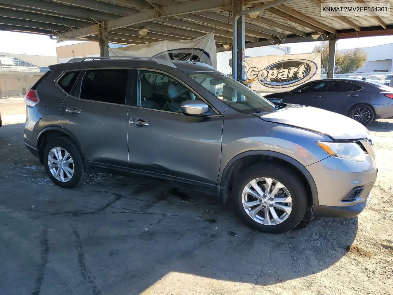 2015 NISSAN ROGUE VIN KNMAT2MV2FP554301 — фото 4