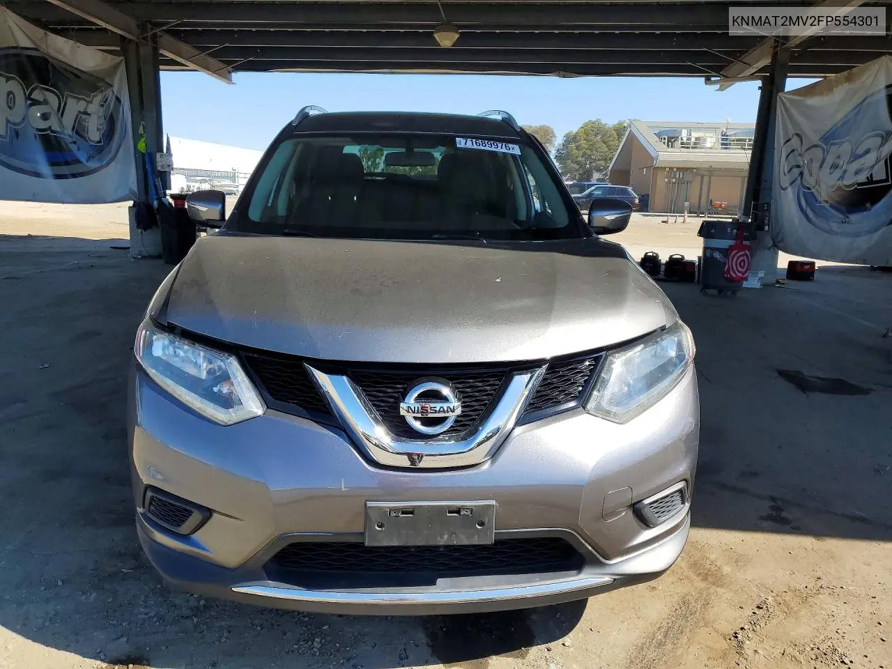 2015 NISSAN ROGUE VIN KNMAT2MV2FP554301 — фото 5