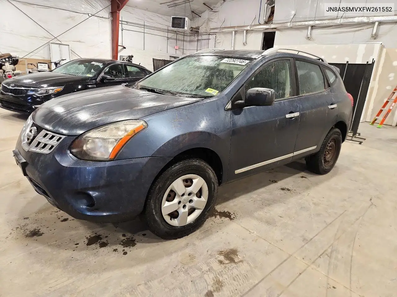 NISSAN ROGUE 2015, VIN JN8AS5MVXFW261552