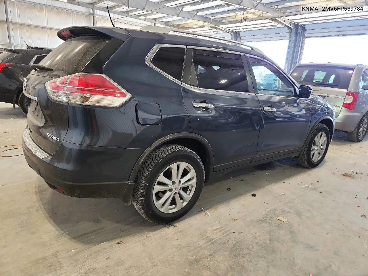 2015 NISSAN ROGUE VIN KNMAT2MV6FP539784 — фото 3