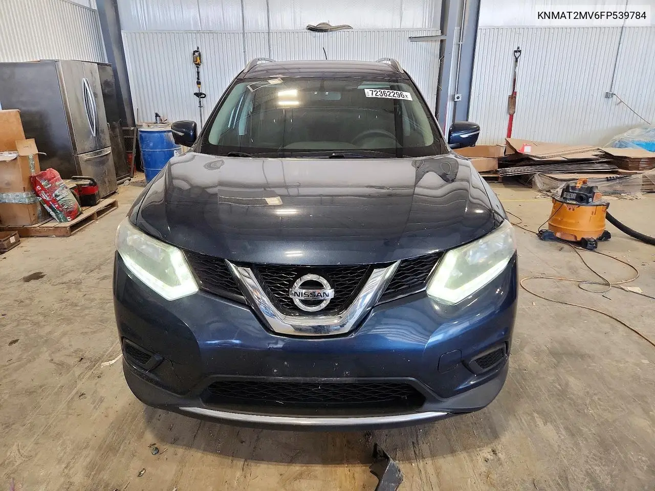 2015 NISSAN ROGUE VIN KNMAT2MV6FP539784 — фото 5