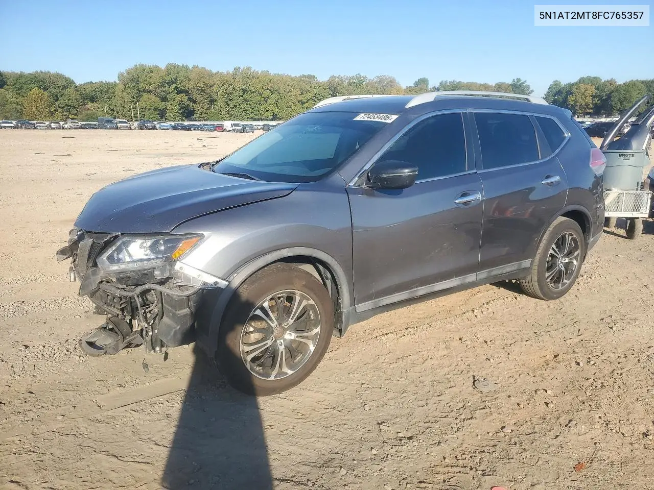 NISSAN ROGUE 2015, VIN 5N1AT2MT8FC765357