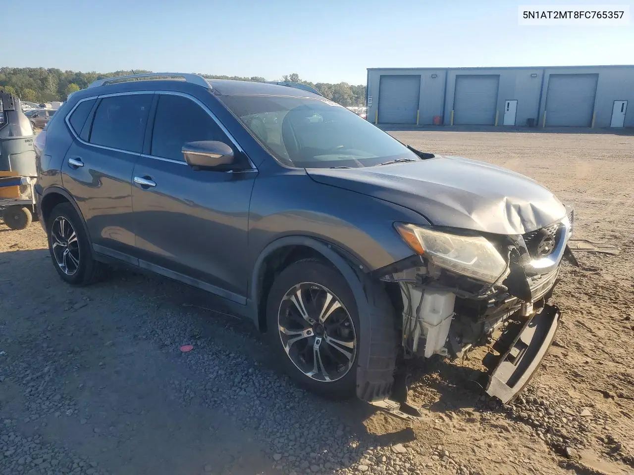 2015 NISSAN ROGUE VIN 5N1AT2MT8FC765357 — фото 4