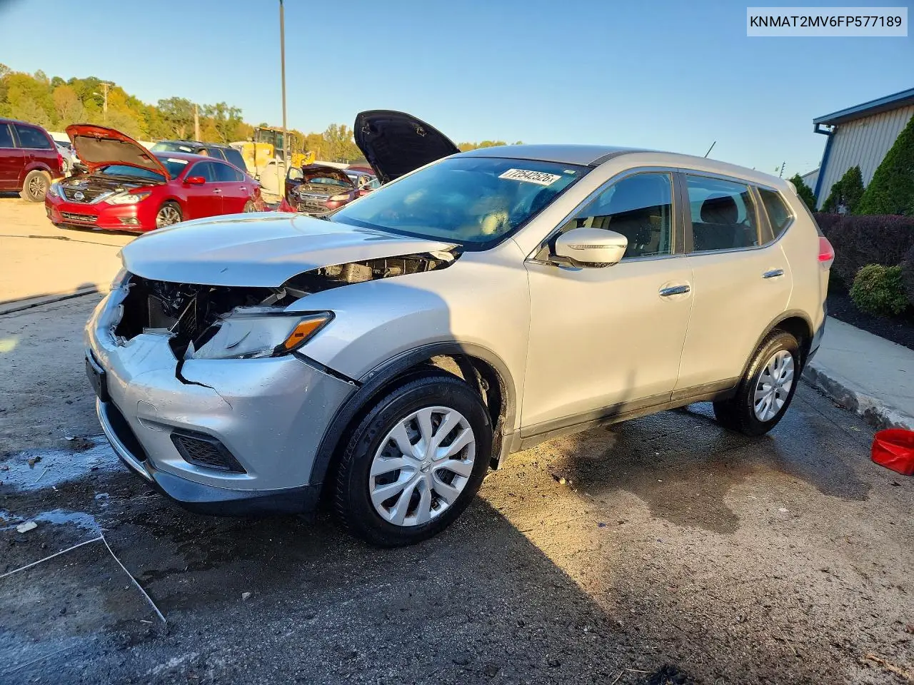 NISSAN ROGUE 2015, VIN KNMAT2MV6FP577189