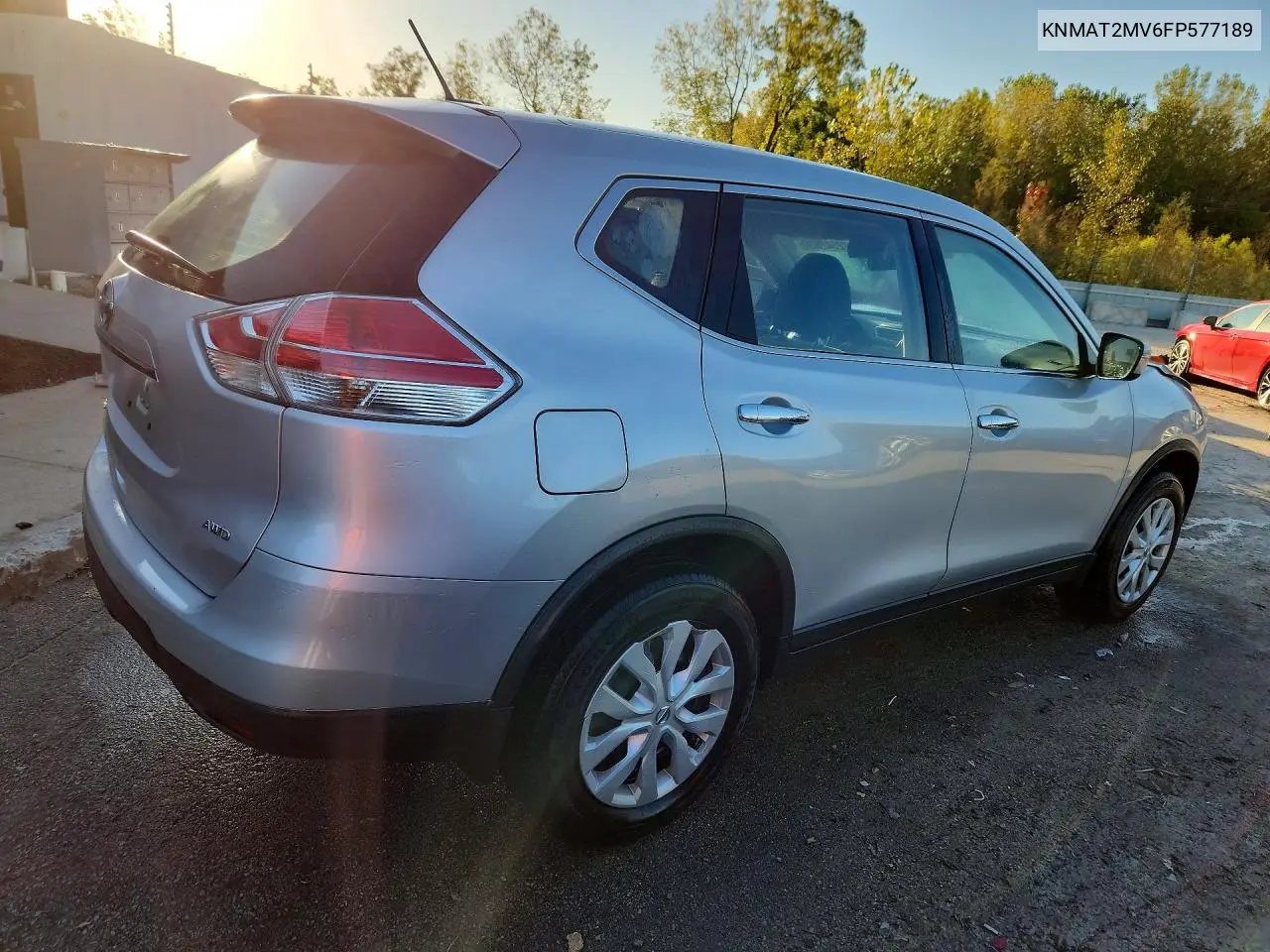 2015 NISSAN ROGUE VIN KNMAT2MV6FP577189 — фото 3