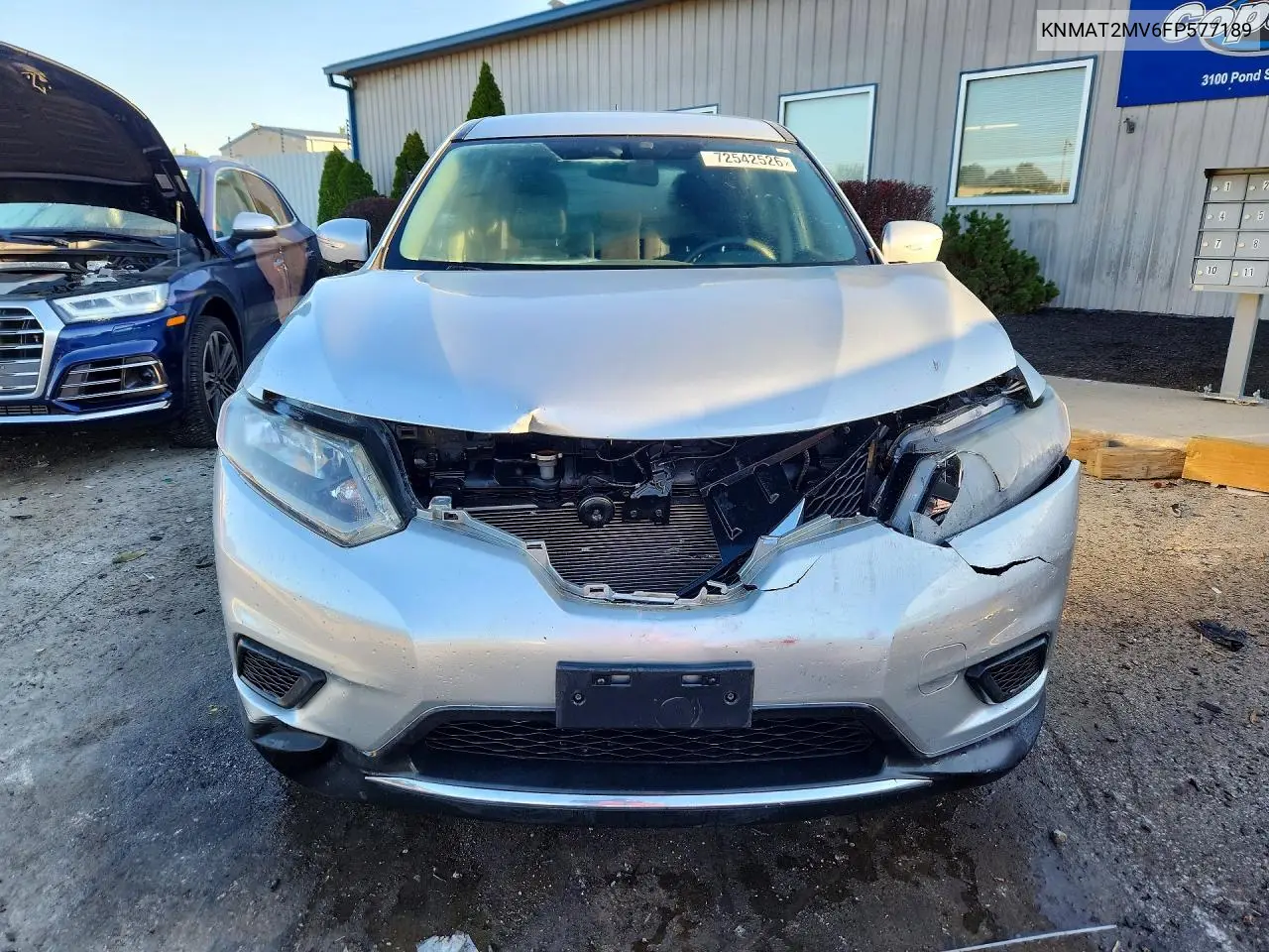 2015 NISSAN ROGUE VIN KNMAT2MV6FP577189 — фото 5
