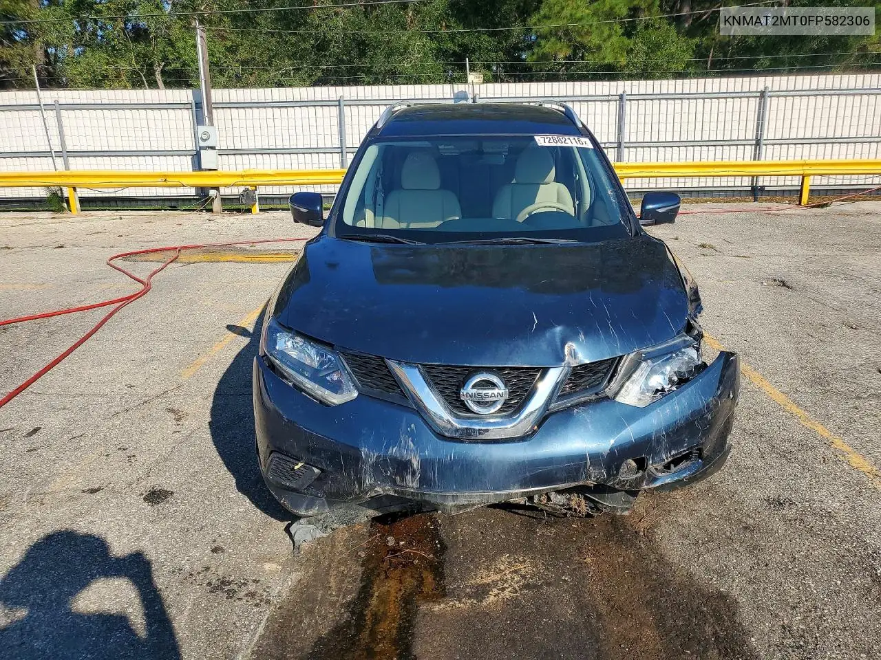 2015 NISSAN ROGUE VIN KNMAT2MT0FP582306 — фото 5