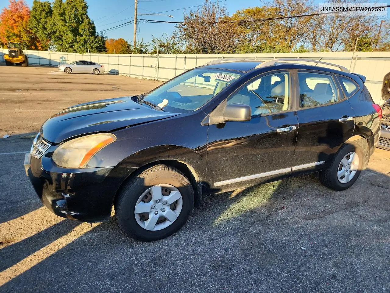 NISSAN ROGUE 2015, VIN JN8AS5MV1FW262590