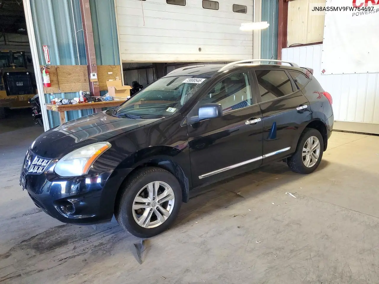 NISSAN ROGUE 2015, VIN JN8AS5MV9FW764697