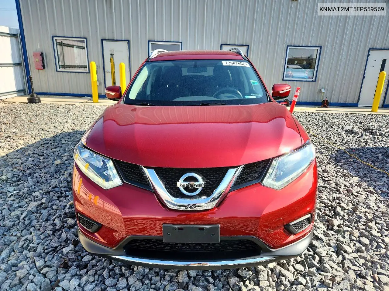 2015 NISSAN ROGUE VIN KNMAT2MT5FP559569 — фото 5