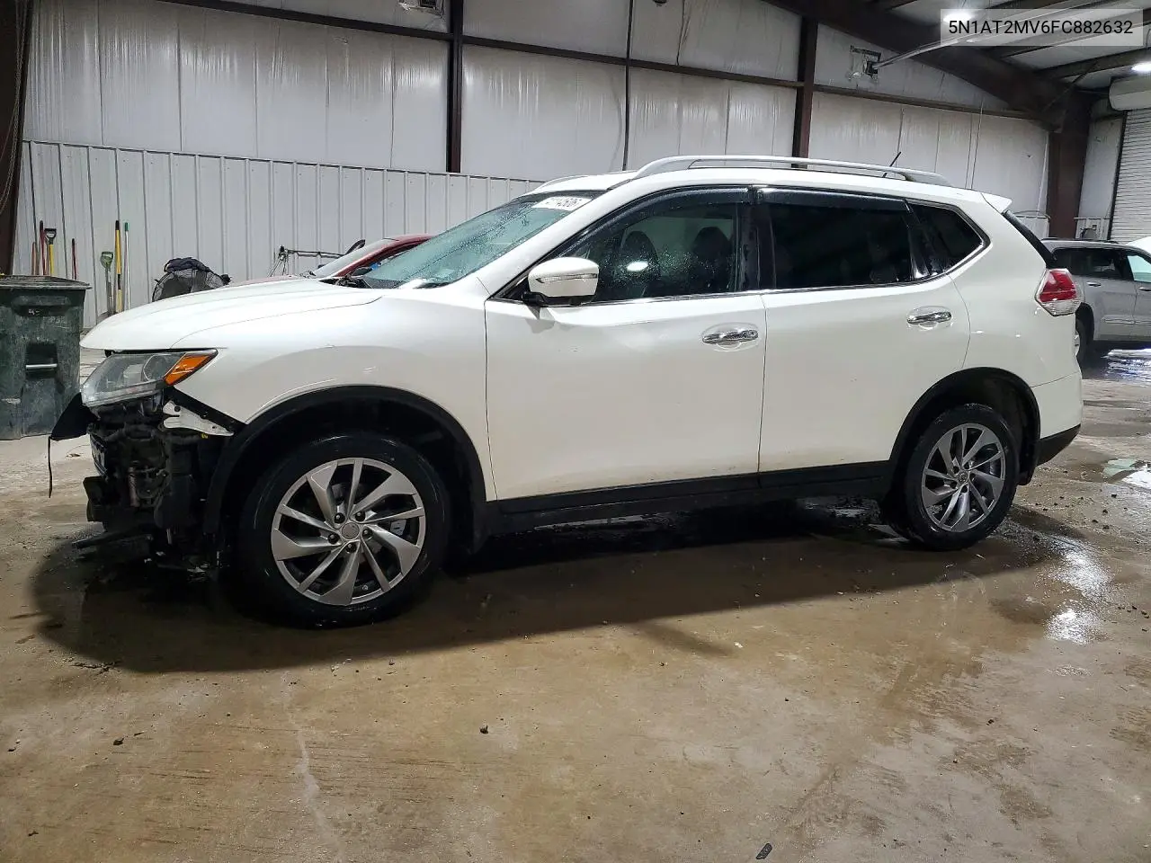 NISSAN ROGUE 2015, VIN 5N1AT2MV6FC882632