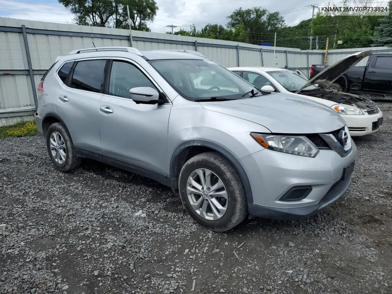 2016 NISSAN ROGUE VIN KNMAT2MV7GP733824 — фото 4