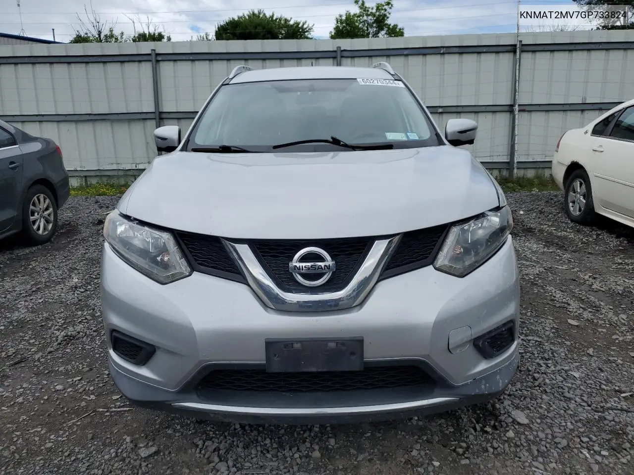 2016 NISSAN ROGUE VIN KNMAT2MV7GP733824 — фото 5