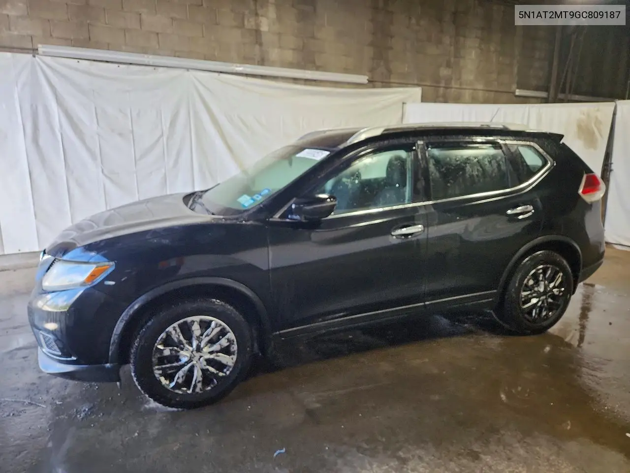 NISSAN ROGUE 2016, VIN 5N1AT2MT9GC809187