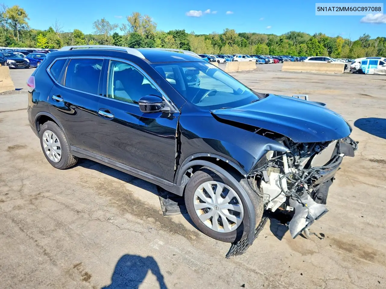 2016 NISSAN ROGUE VIN 5N1AT2MM6GC897088 — фото 4