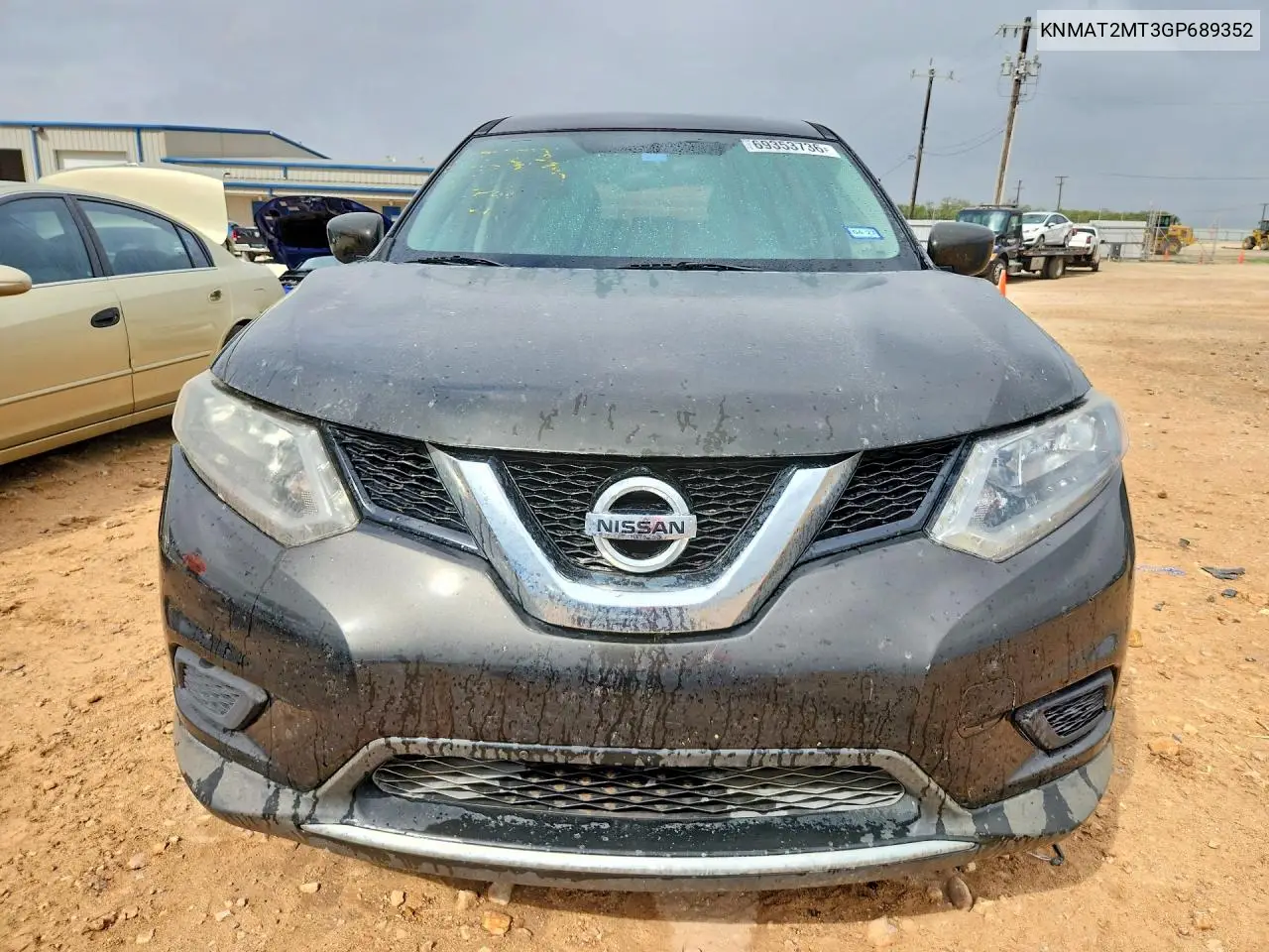 2016 NISSAN ROGUE VIN KNMAT2MT3GP689352 — фото 5