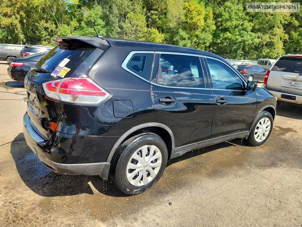 2016 NISSAN ROGUE VIN KNMAT2MTXGP676761 — фото 3