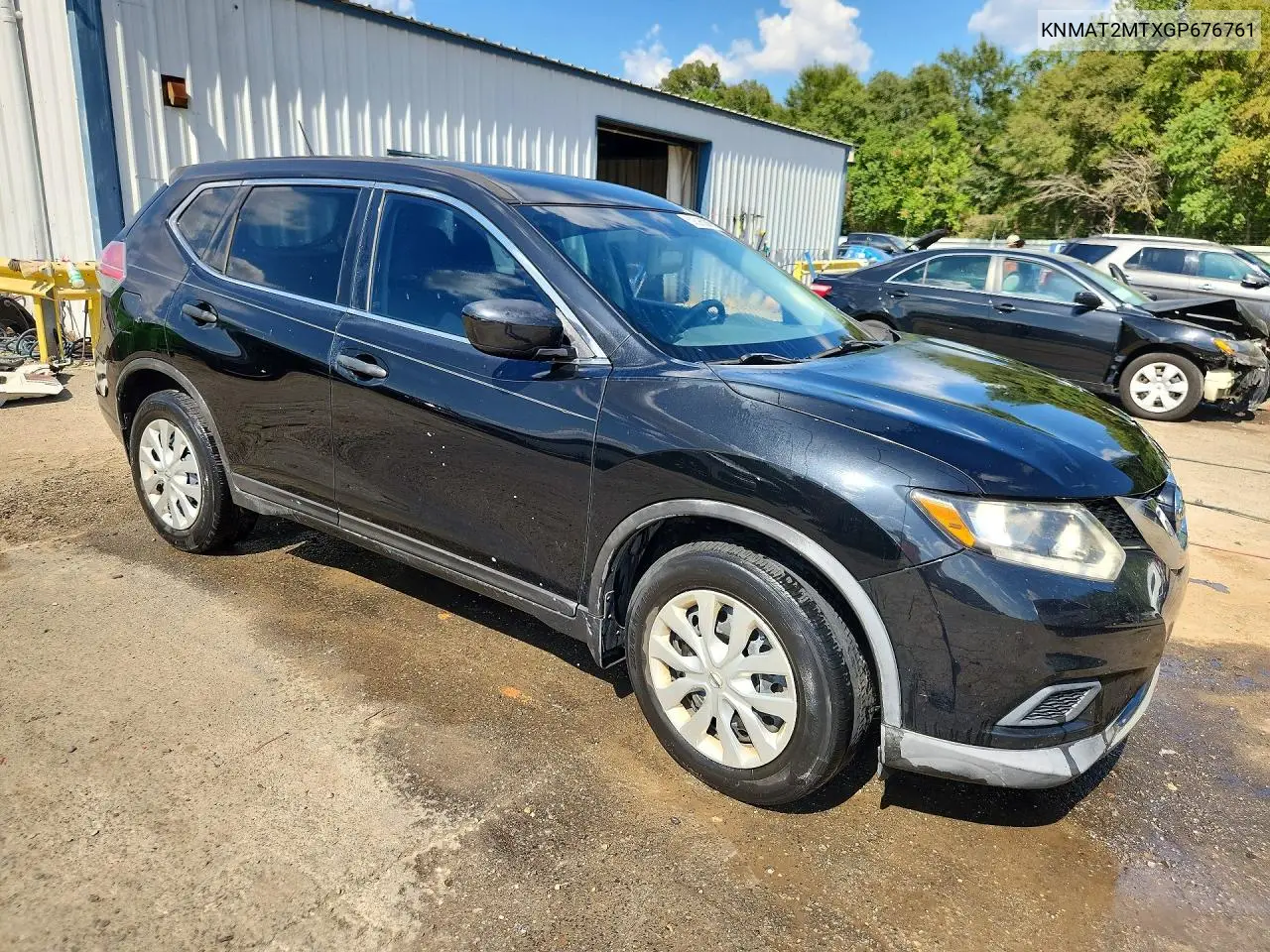 2016 NISSAN ROGUE VIN KNMAT2MTXGP676761 — фото 4