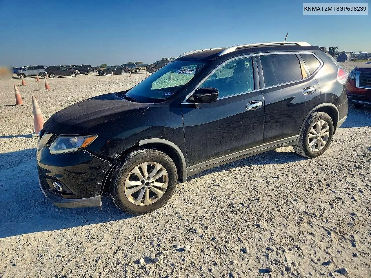 NISSAN ROGUE 2016, VIN KNMAT2MT8GP698239