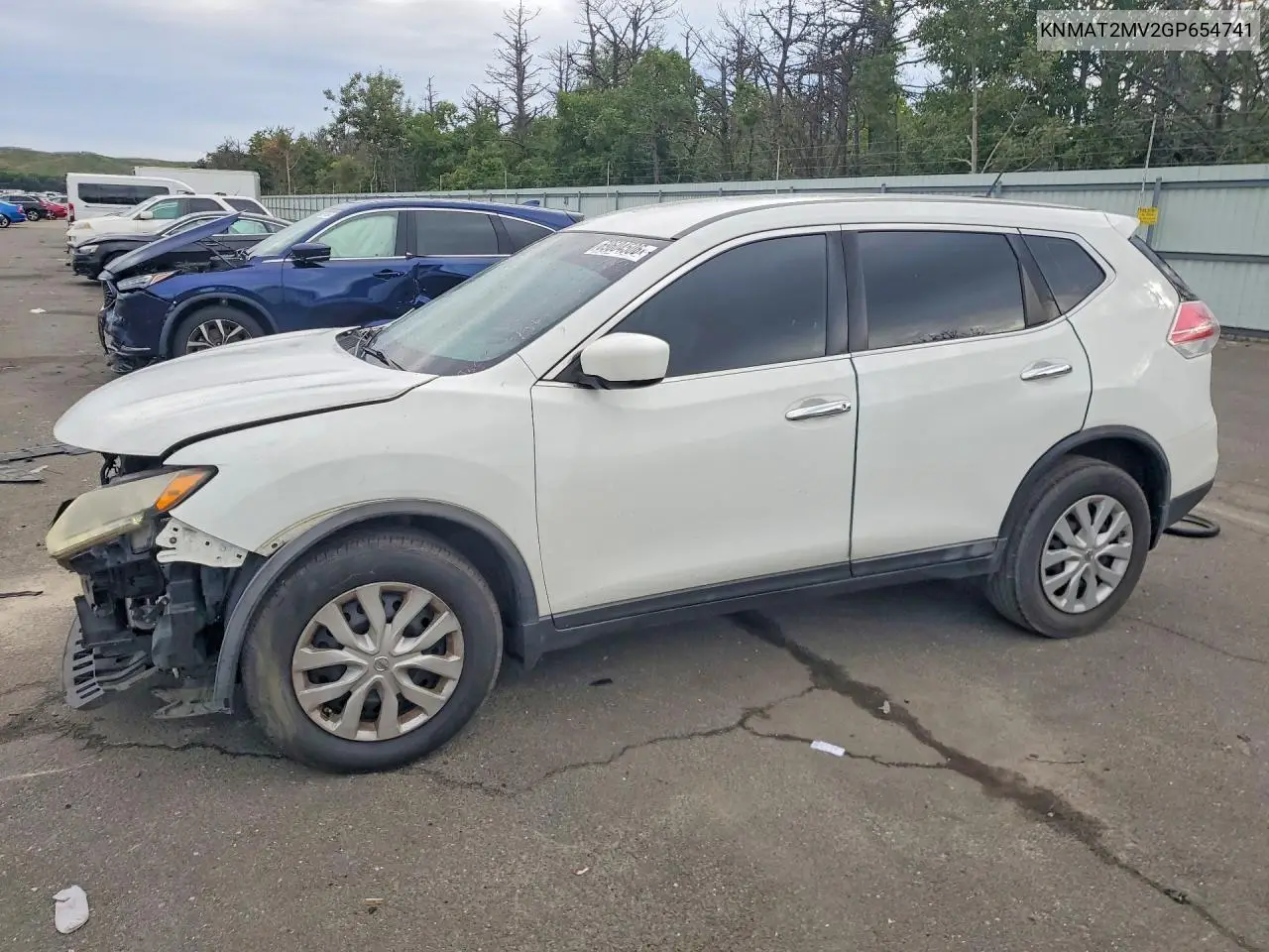 NISSAN ROGUE 2016, VIN KNMAT2MV2GP654741