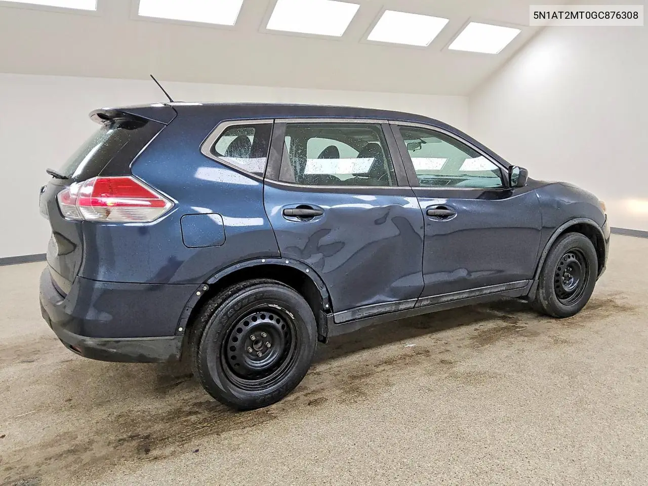 2016 NISSAN ROGUE VIN 5N1AT2MT0GC876308 — фото 3